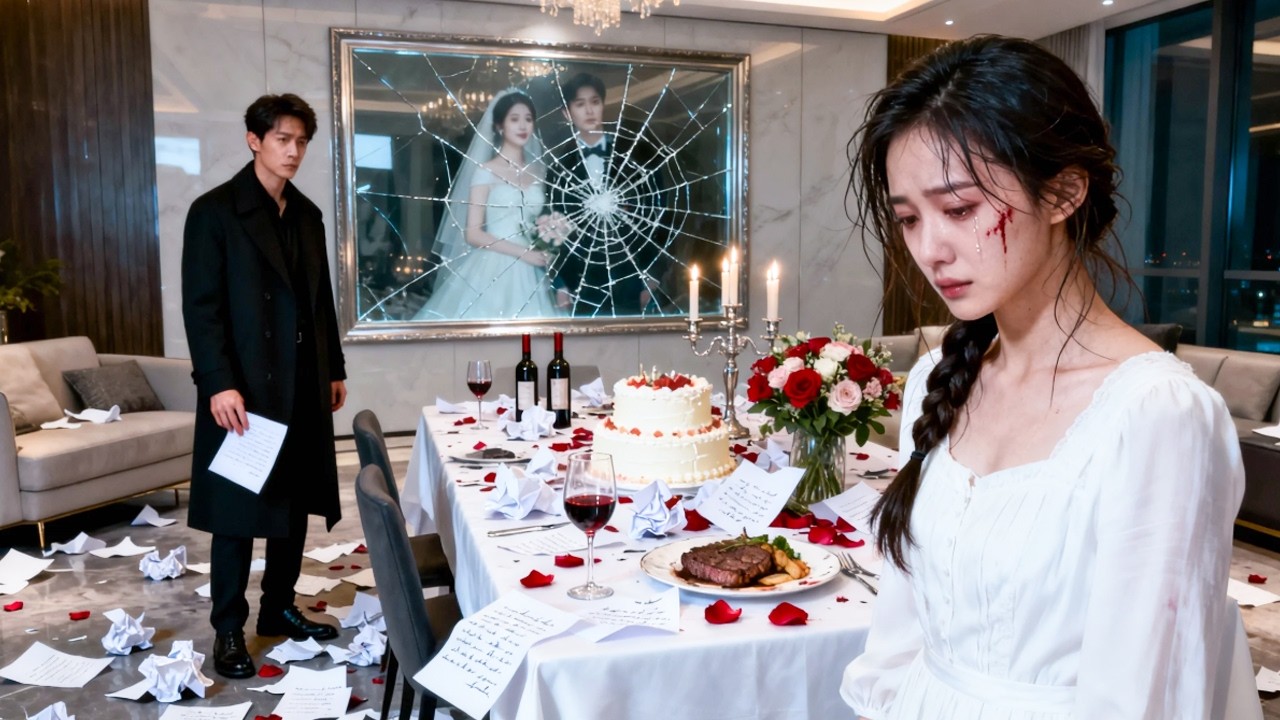 Married 3 years, he was cold and absent; she served divorce as his first love returned—he regrets!