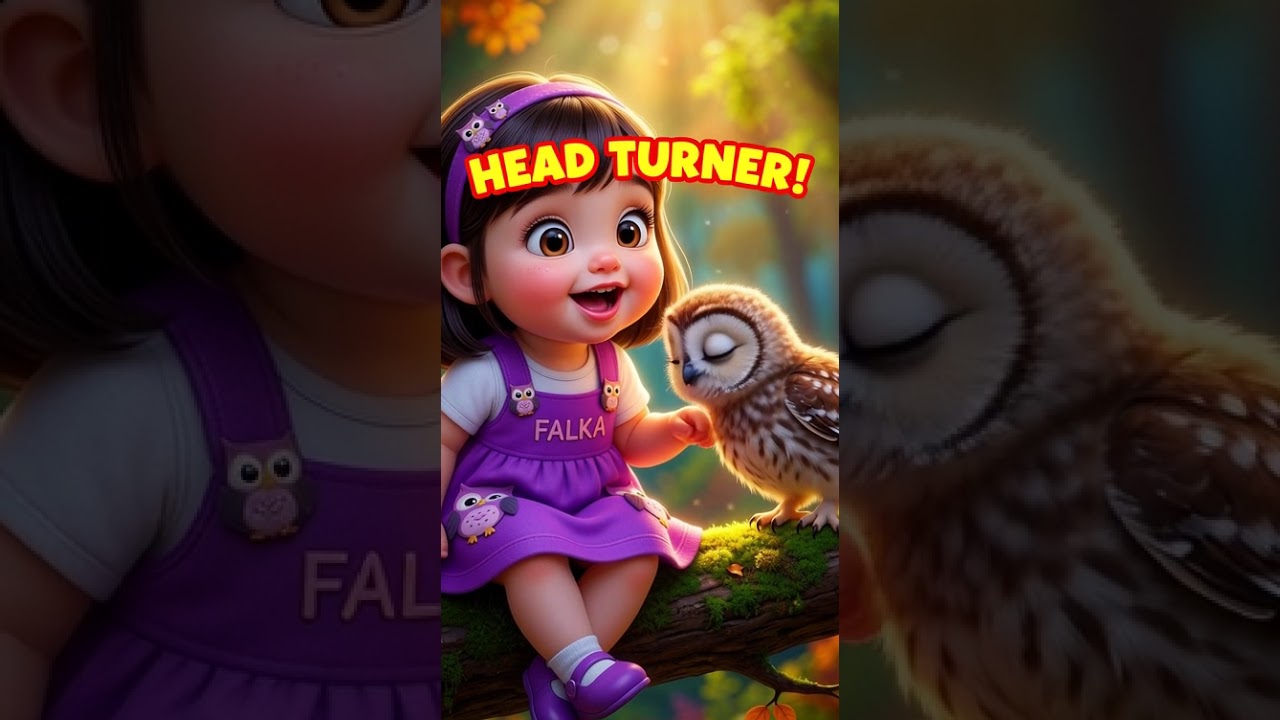 Did You Know? 🦉 Baby Owls Can Twist Their Heads! 