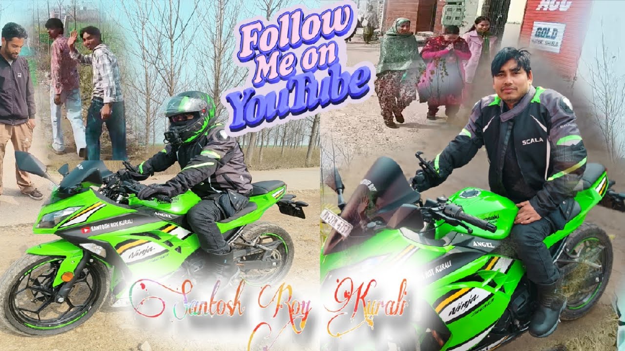 Kawasaki Ninja 300 Reaction|Santosh Roy|Indian Bloggers 