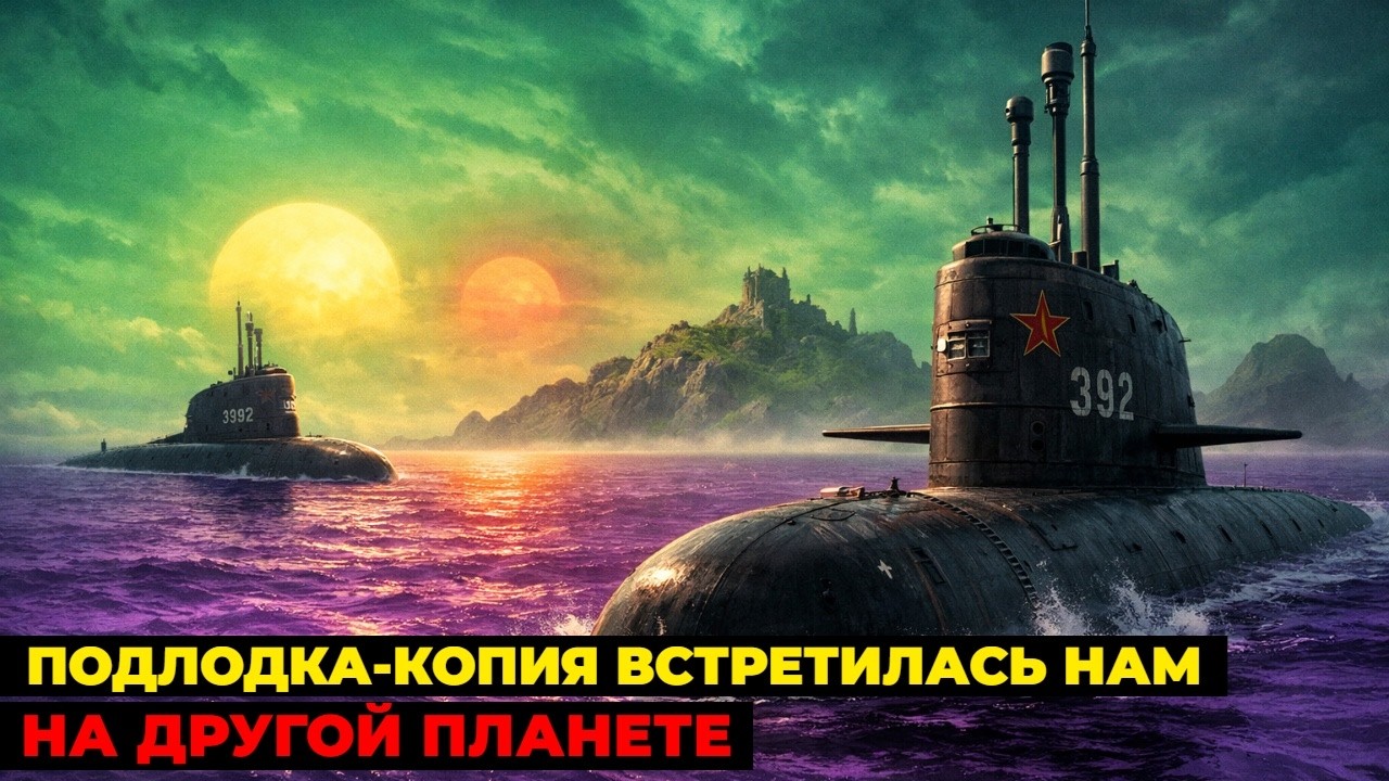 НАМ ПРИКАЗАЛИ НЕ ВСПЛЫВАТЬ. НАША КОПИЯ ПОДЛОДКИ НА ДРУГОЙ ПЛАНЕТЕ ЗНАЛА ВСЕ