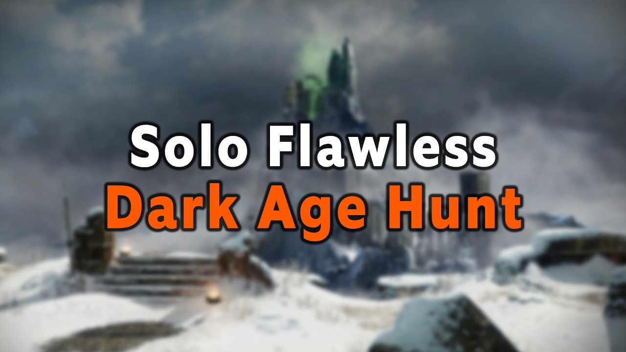 Solo Flawless Warlords Ruin (Hunter) #DarkAgeHunt #MOTW