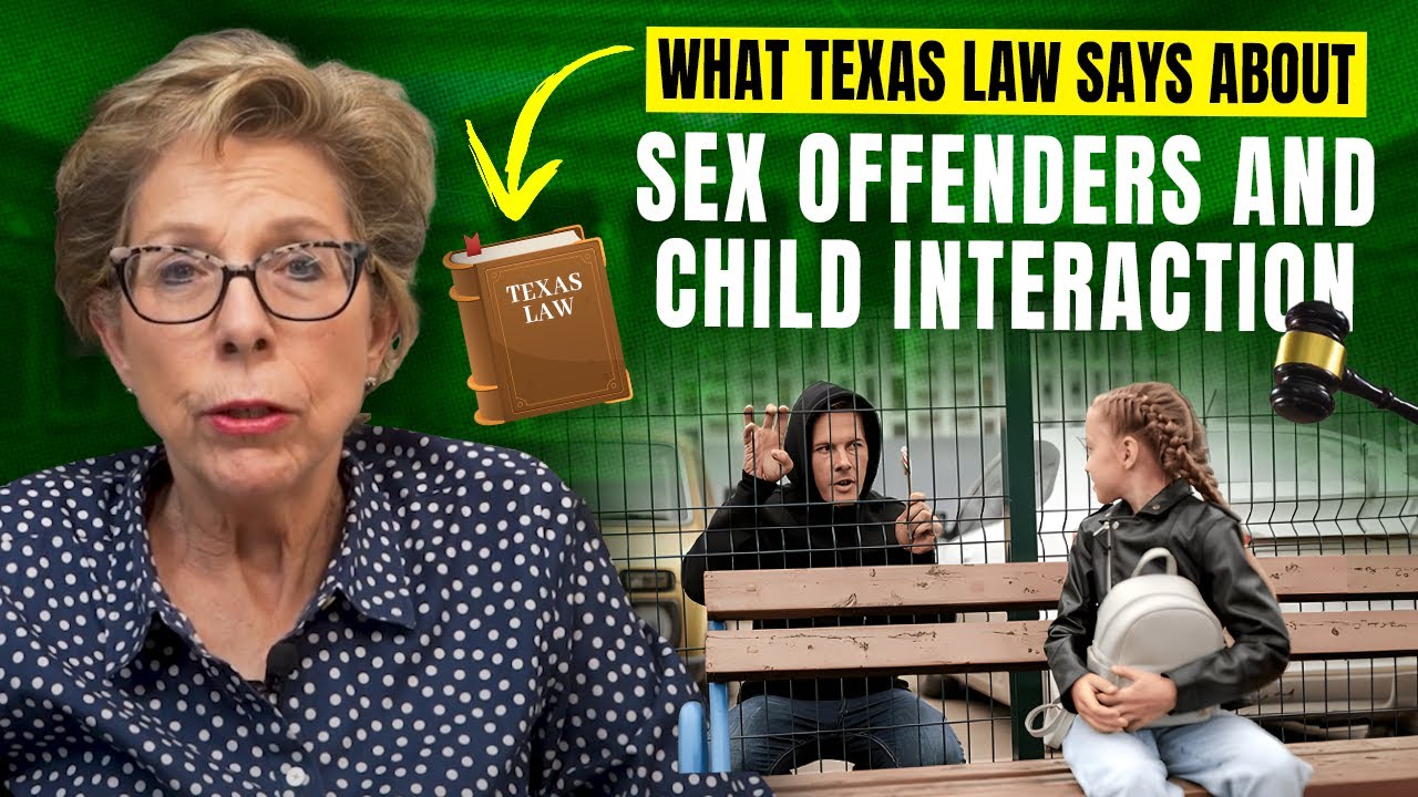 What Texas Law Says About Sex Offenders and Child Interaction