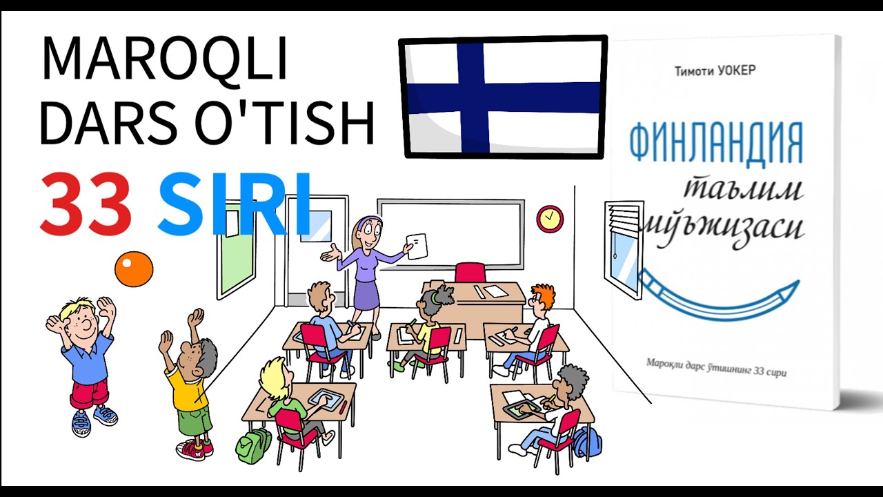 FINLANDIYA TA'LIM MO'JIZASI KITOBI 10 DAQIQADA