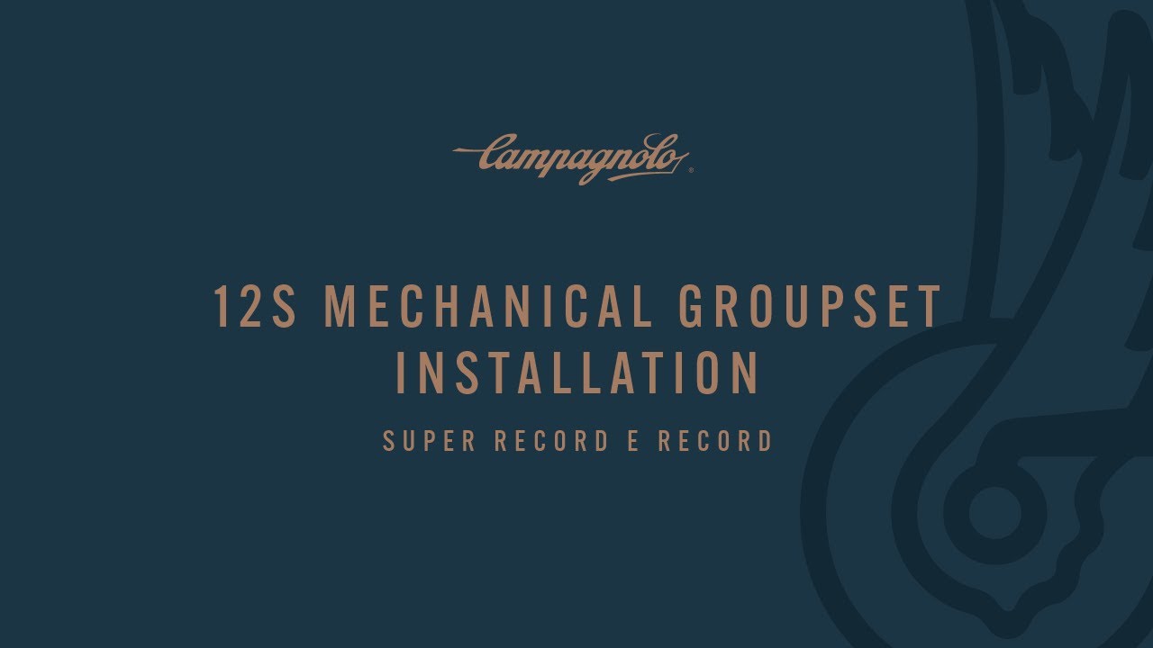 INSTALLATION OF 12-SPEED MECHANICAL GROUPSETS