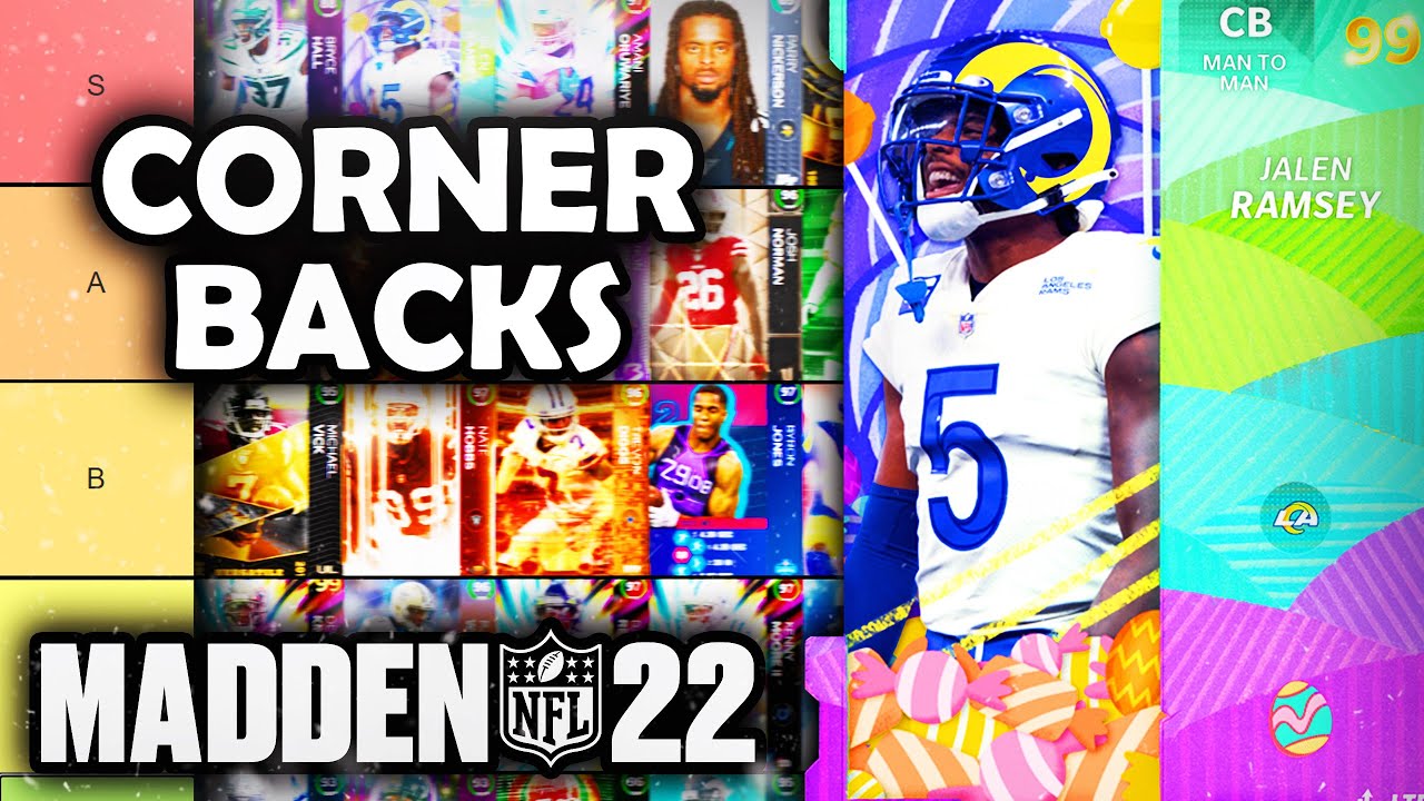RANKING the BEST Cornerbacks in Madden 22 Ultimate Team (Tier List)