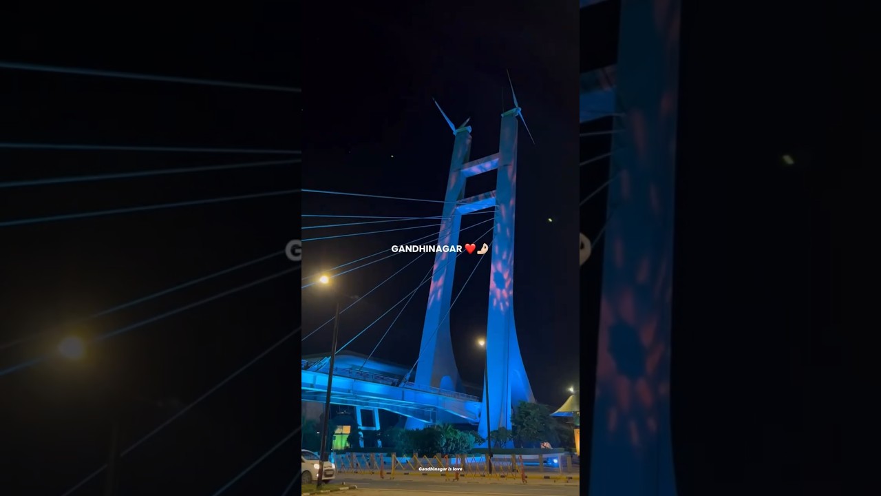 Gandhinagar the beautiful capital city of Gujarat #gandhinagar #gujarat #gandhinagarnews