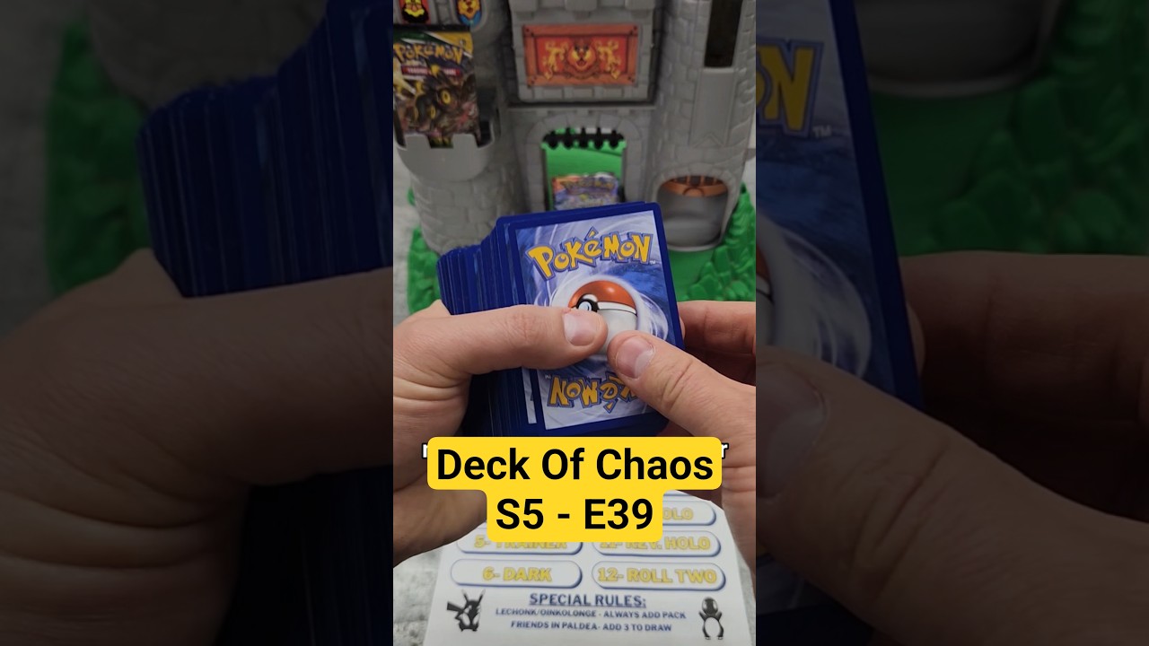 Давайте сегодня хаотично разыграем несколько карточек покемонов! #pokemon #chaos #chaosdeck
