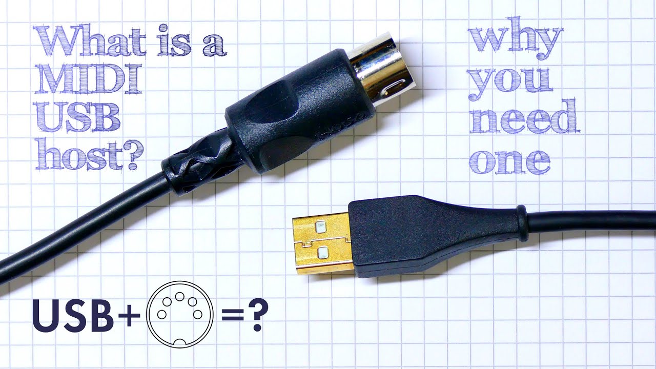Что такое MIDI USB Host? Зачем он нужен.