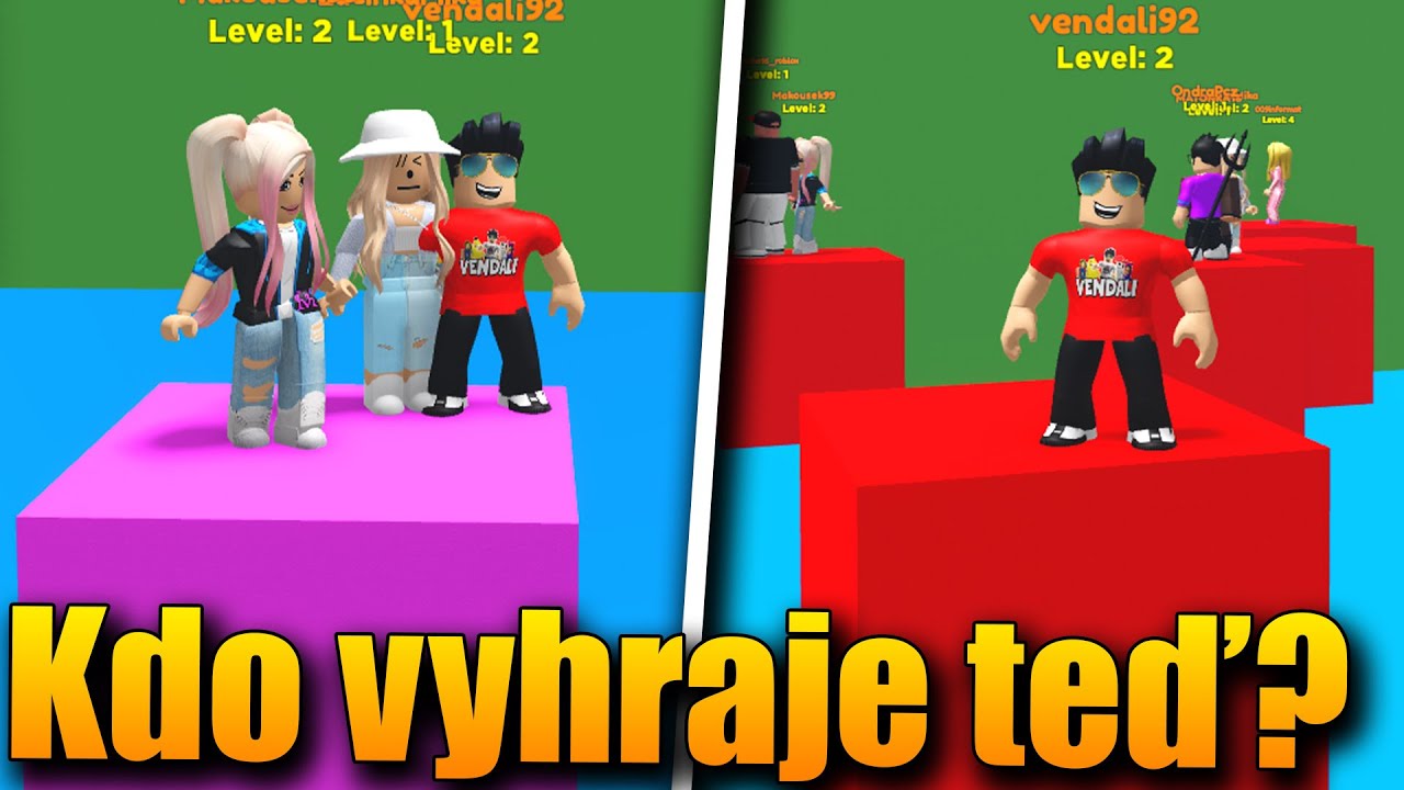 MAKYNA MĚ NENECHÁ NIKDY VYHRÁT!😱 Roblox Color Zone w/@Makousek