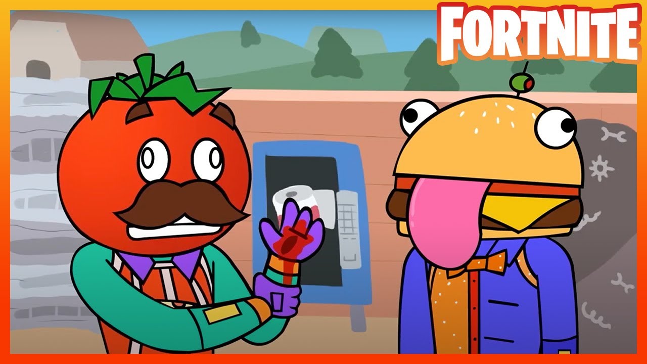 Tomate y Hamburguesa | Temporada 1 Completa | Compilación de dibujos animados de Fortnite