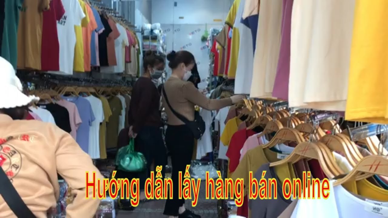 Chợ ninh hiệp - hướng dẫn lấy hàng bán online - trangvutv
