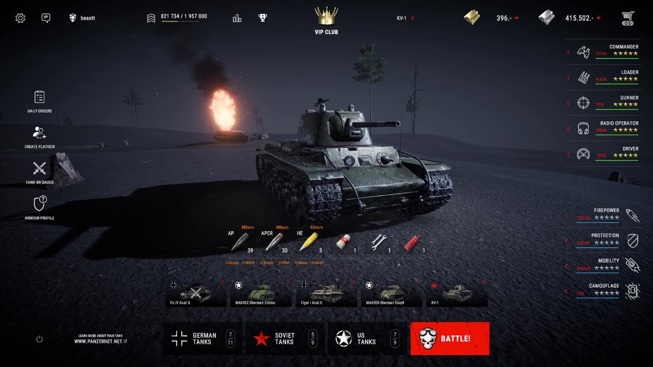 Panzerkampf - KV1 Gets The Job Done!!!