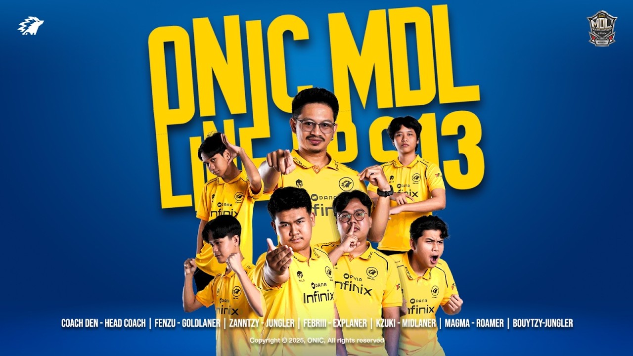 WELCOME THE NEW ROSTER OF ONIC PRIME