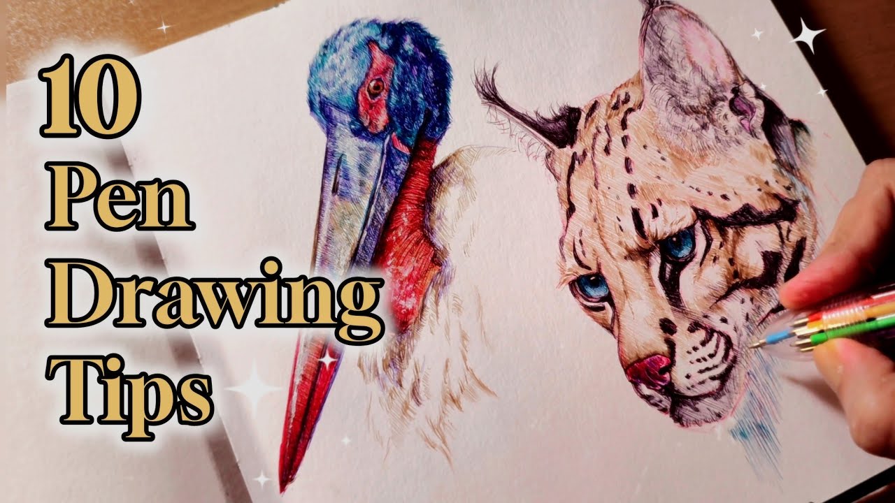 10 Essential Ballpoint Pen Tips for Beginners | Using Multicolor 10-in-1 Pen ✨️