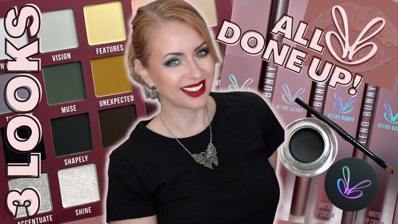 ОБЗОР КОЛЛЕКЦИИ Blend Bunny ALL DONE UP + 3 ОБРАЗА | Steff's Beauty Stash