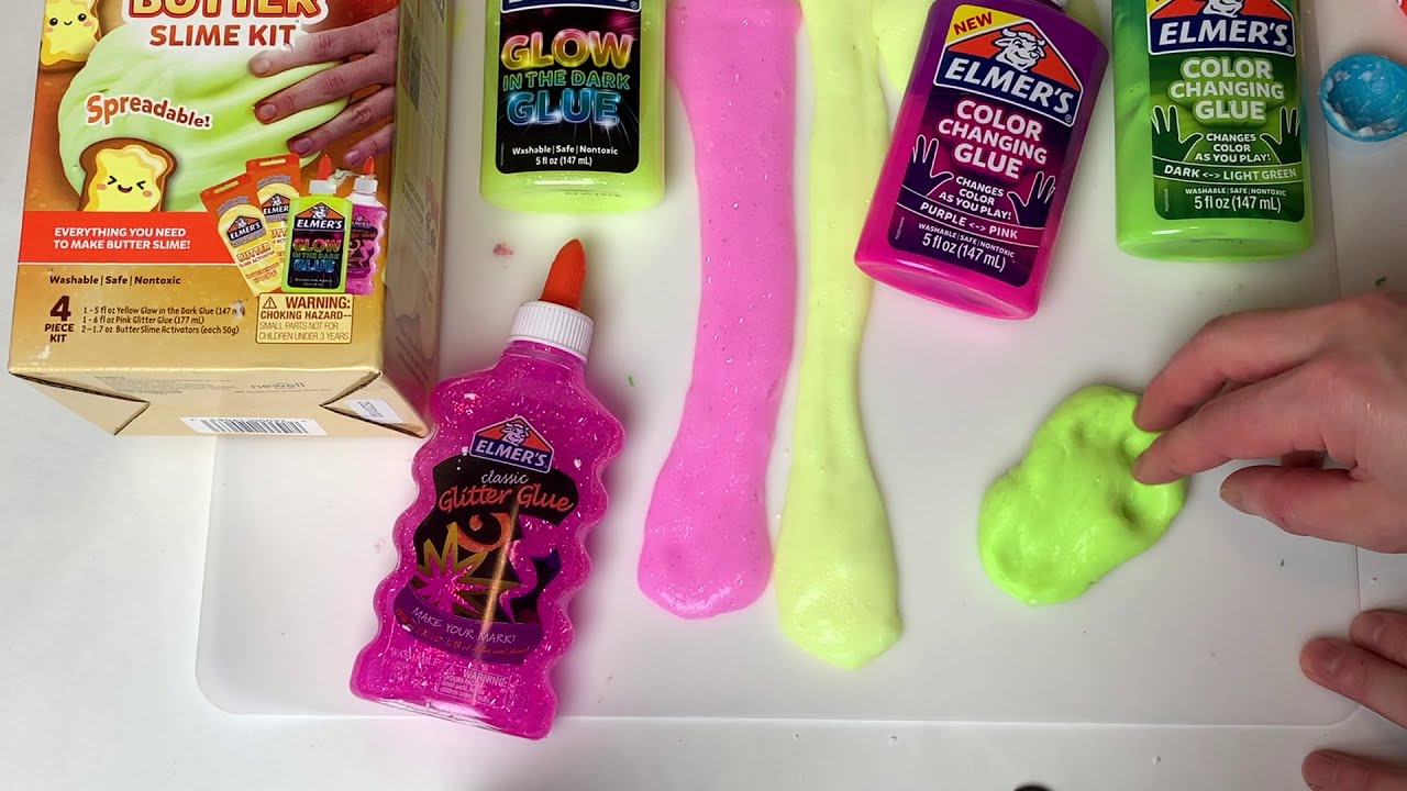 Elmer's Butter Slime Kit【Add Color Changing Glue】