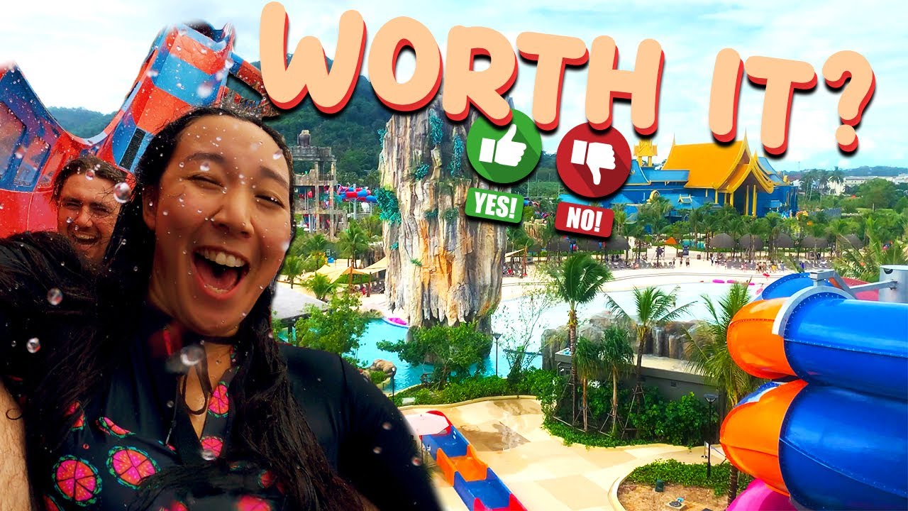 Is it Worth Visiting? Thailand's Newest Waterpark - Andamanda Waterpark Phuket
