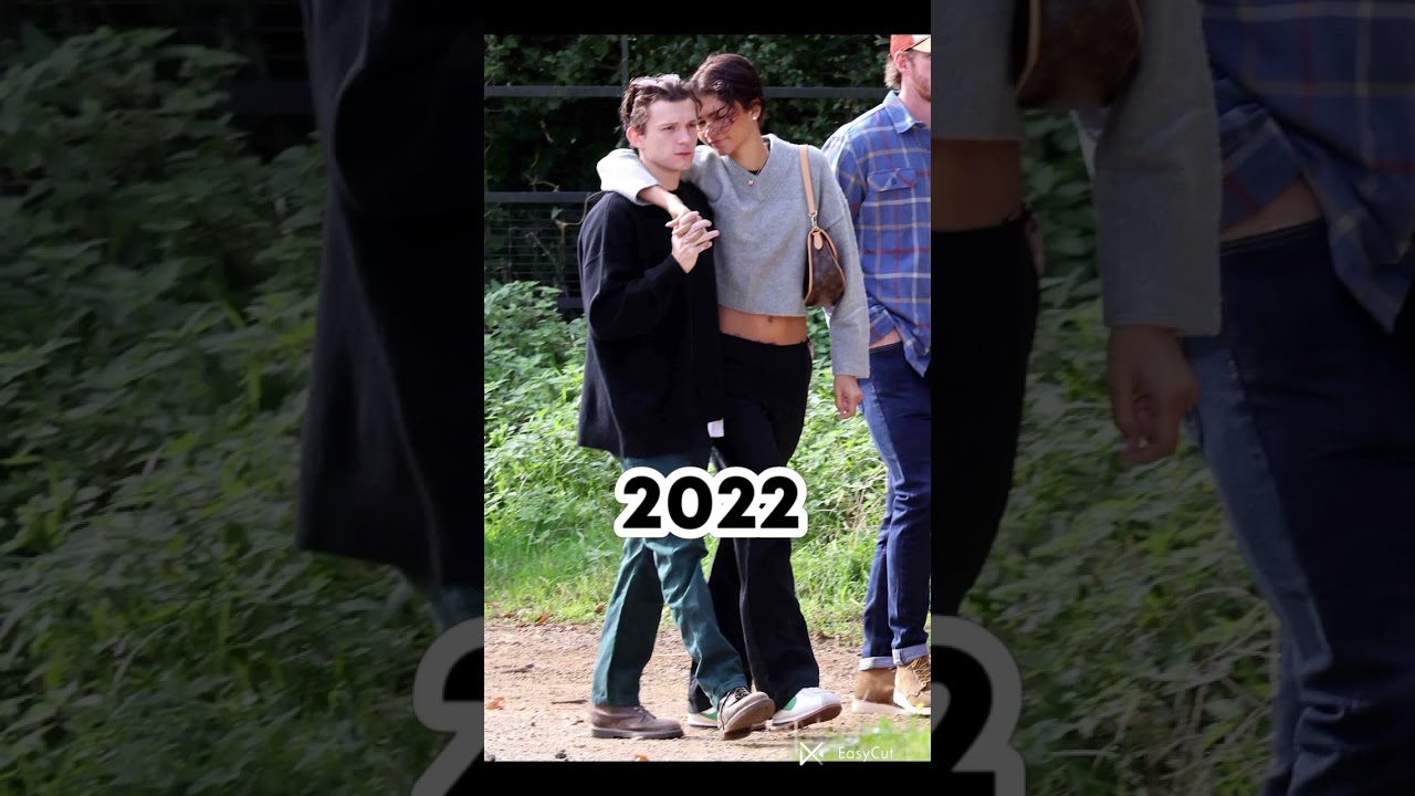 2016-2025 Tom Holland and Zendaya Evolution #shorts #tomholland #zendaya #edit