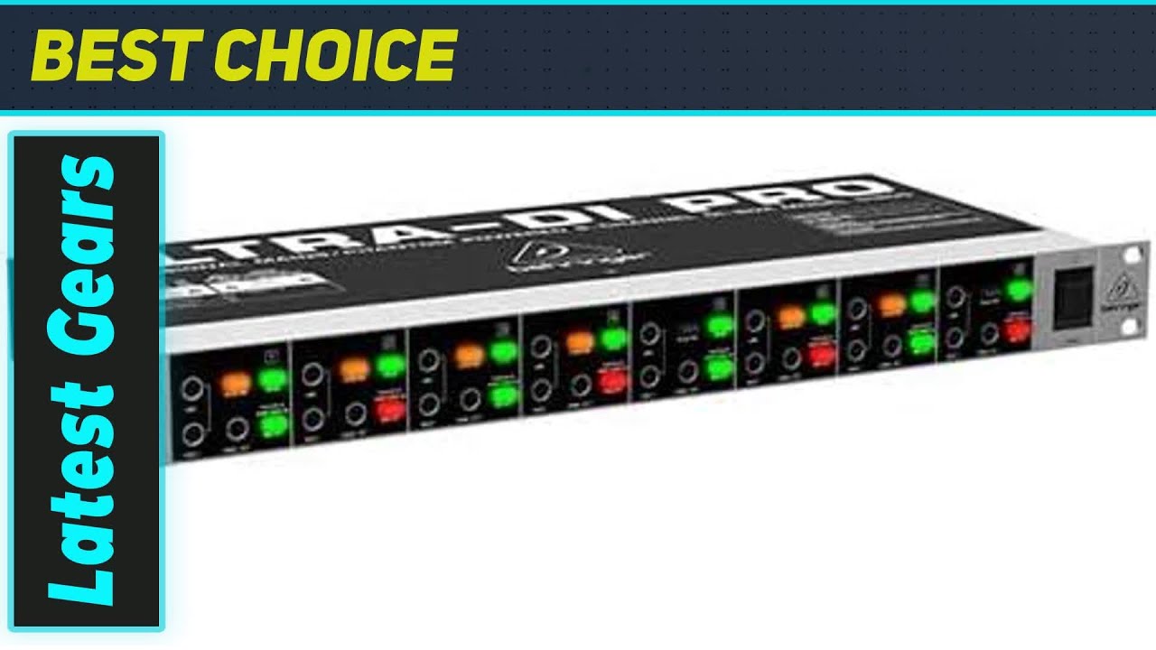 Behringer ULTRA-DI PRO DI800: идеальный 8-канальный цифровой блок