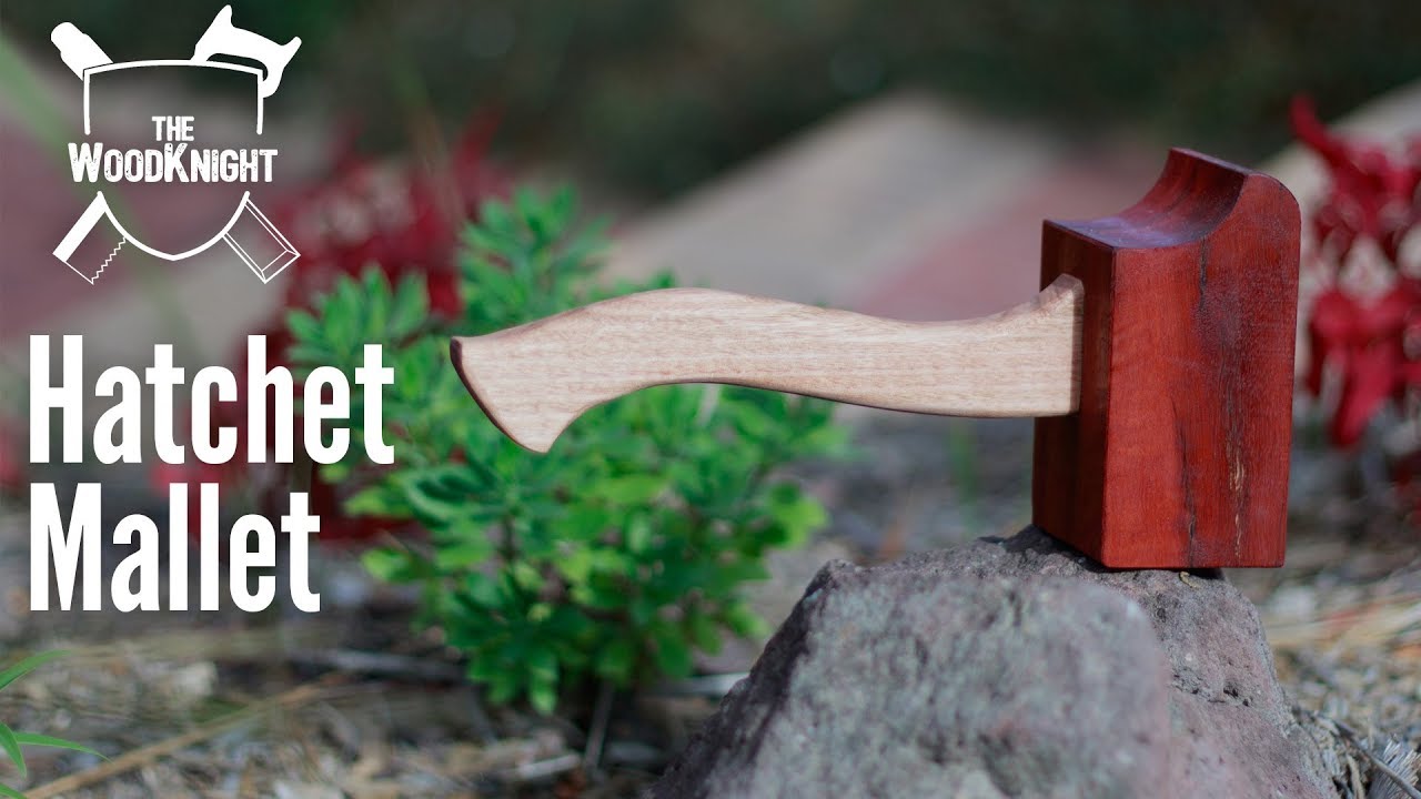 How to build a (hatchet inspired) woodworking mallet