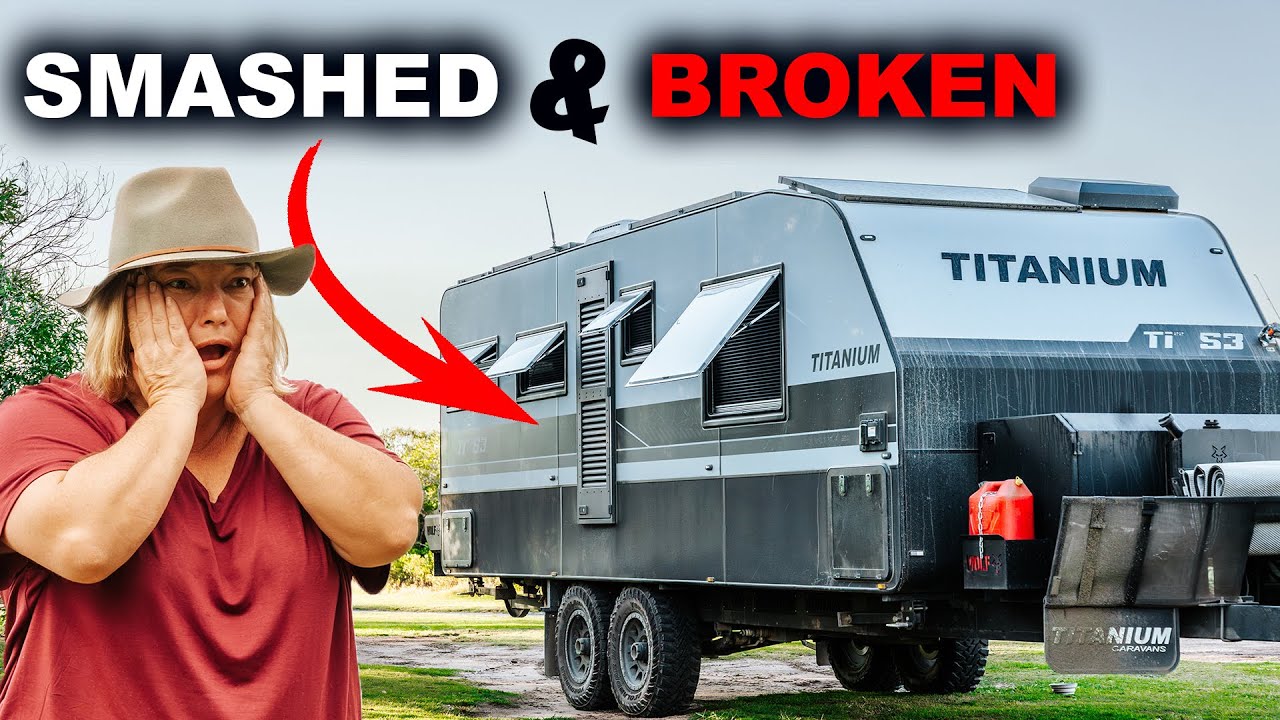 WE BROKE OUR CARAVAN|CARAVANNING AUSTRALIA