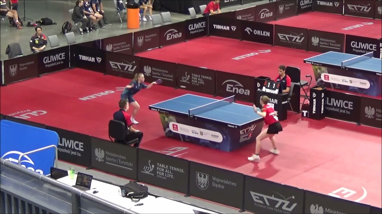 HOCHART Leana vs NEUMANN Josephina|U15 singles quarterfinal|EYC 2023