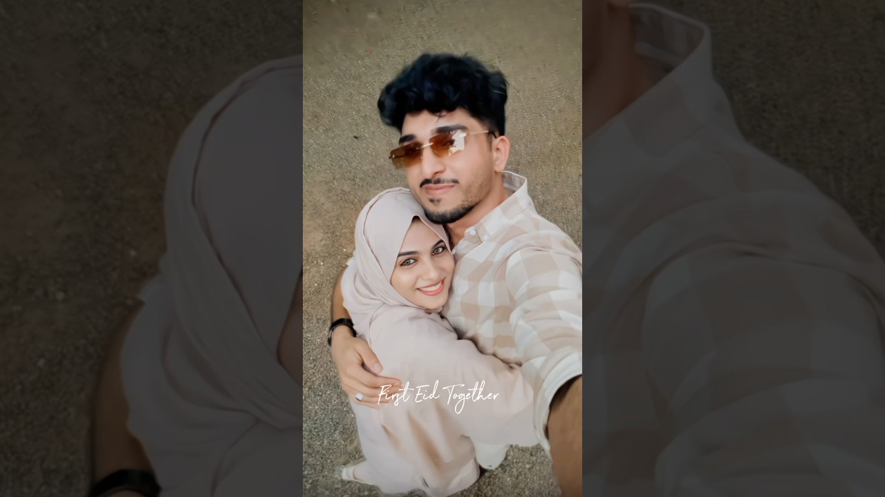 Our first Eid together ✨🥀🫂 #love #trending #viralvideo #wedding #love #reels #couple #eid
