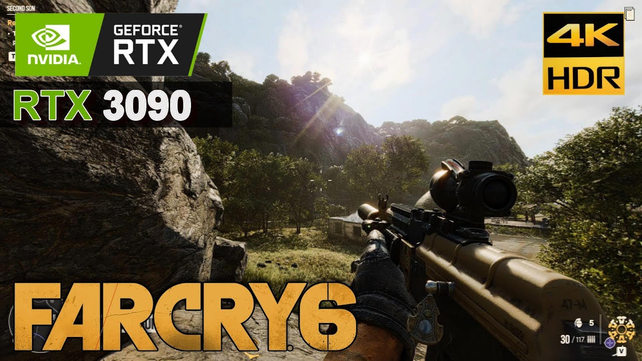 Far Cry6 4K HDR Ultra Settings HD Texture Pack DXR ON