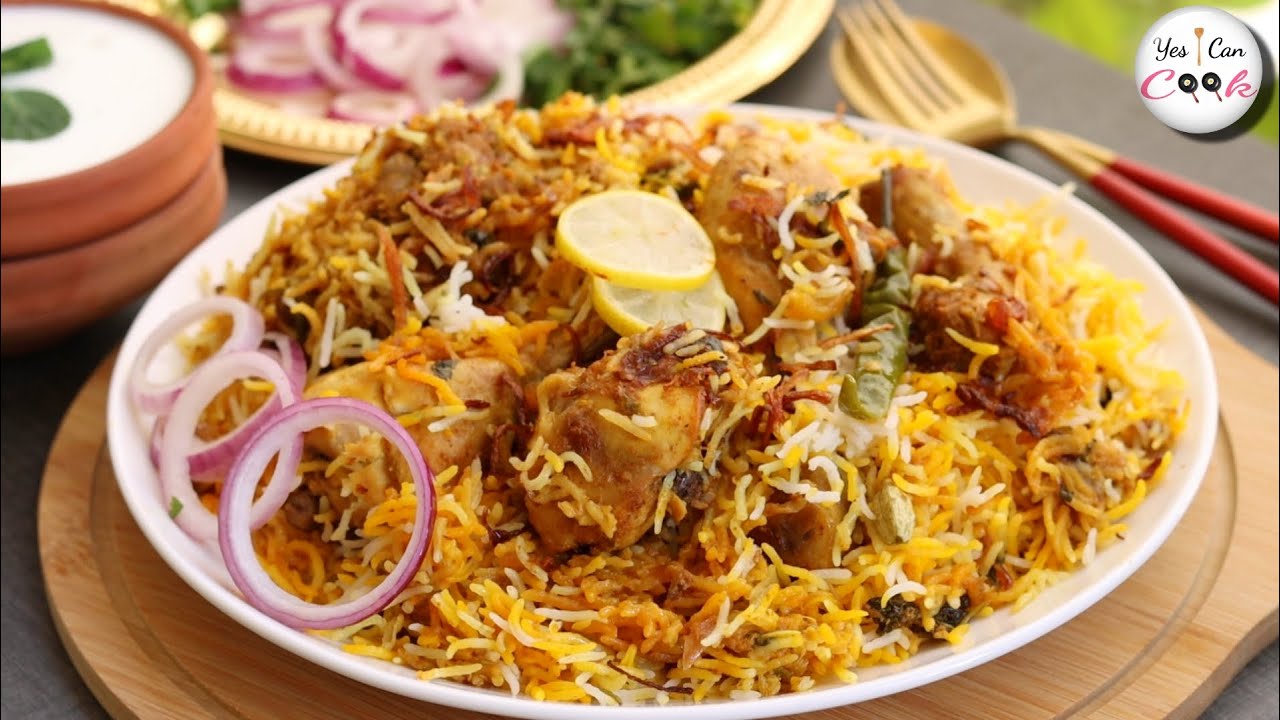 My Brother ask me to cook this Biryani everyday ❗Hyderabadi Dum Biryani Recipe by (YES I CAN COOK)