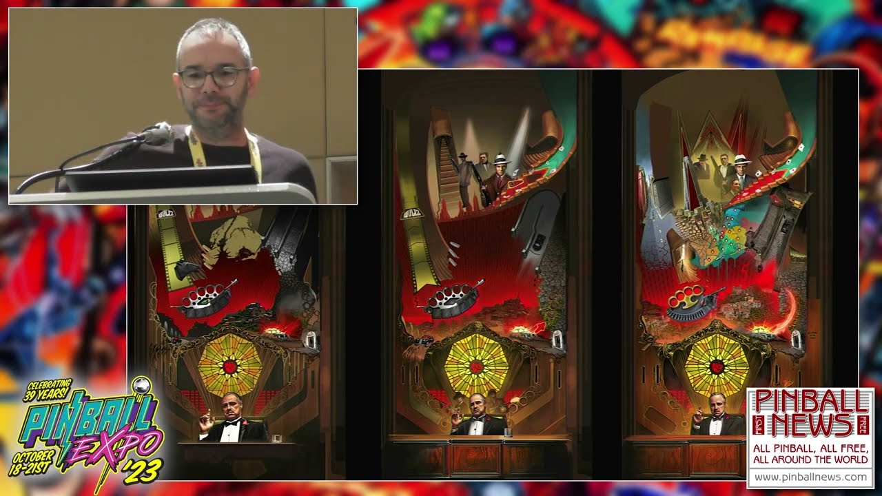 The Making of The Godfather Pinball - Pinball Expo 2023 - Pinball News