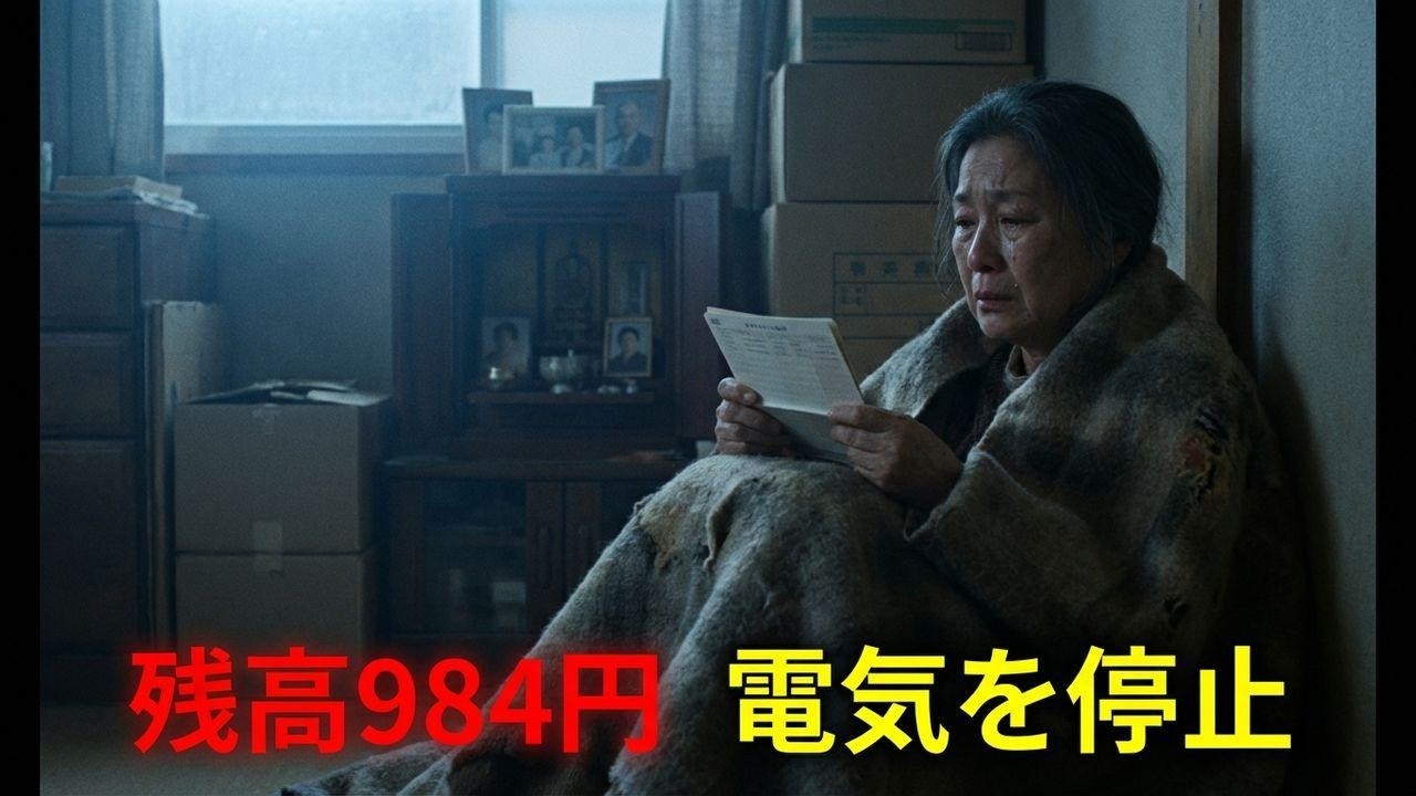 月5万円の年金生活...電気を止められた78歳女性の絶望と奇跡