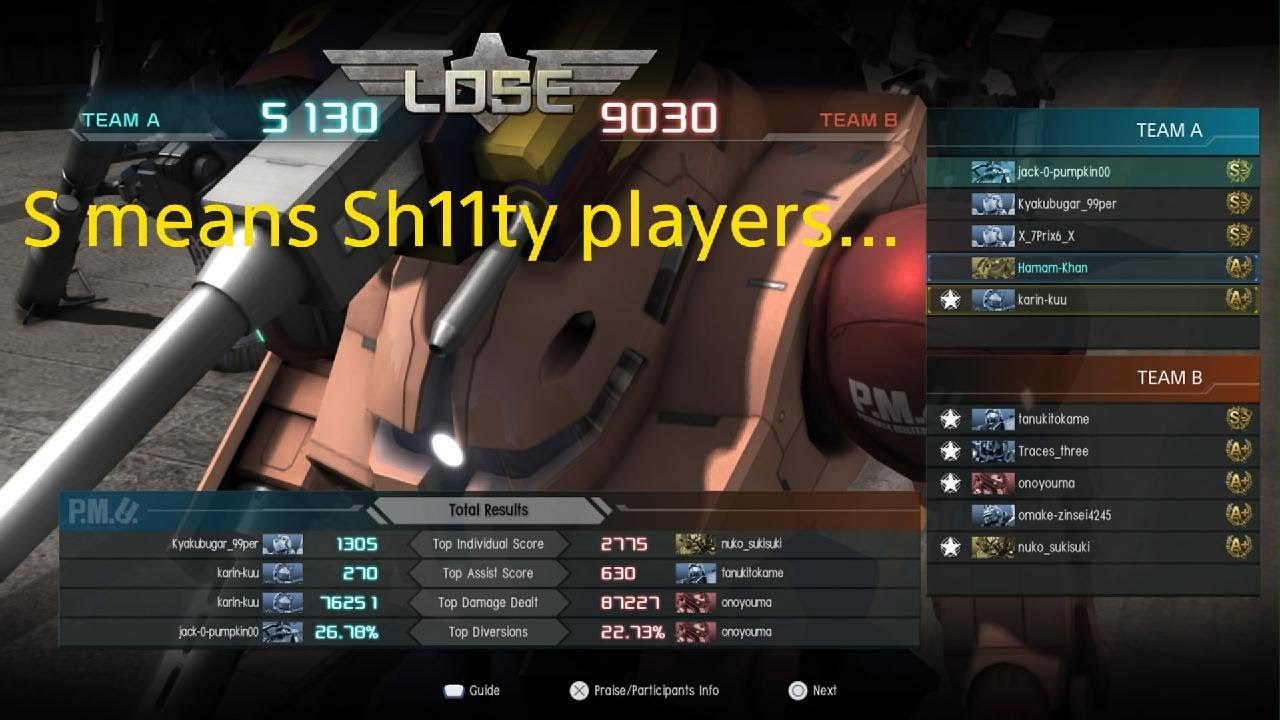 S players, playing like D-