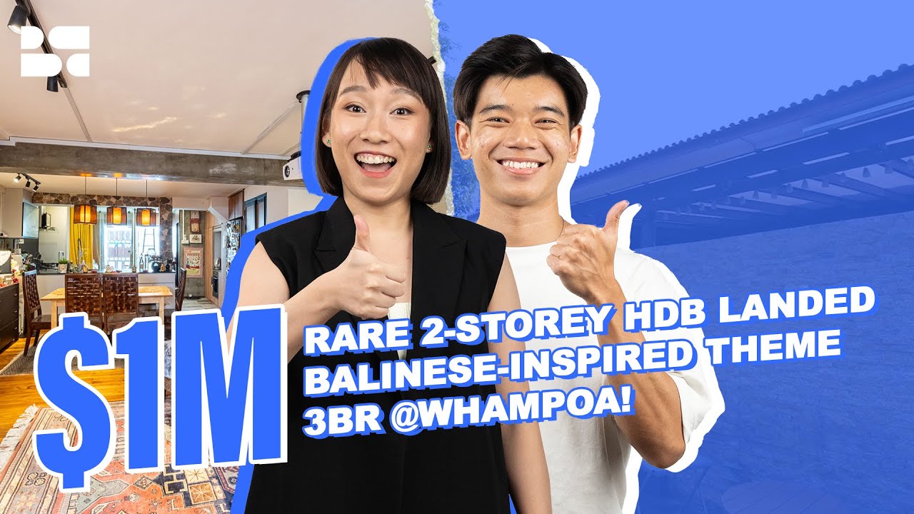 Singapore Landed HDB | 54 Jalan Ma'mor | 88sqm | $1,000,000 | bleubricks By PLB | Shawn Aw & Judith