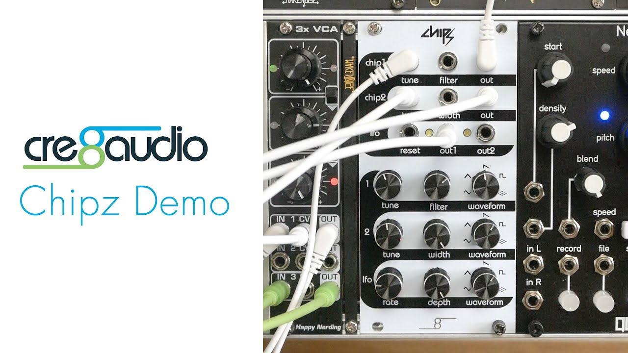 Demo: Cre8audio Chipz Eurorack Module