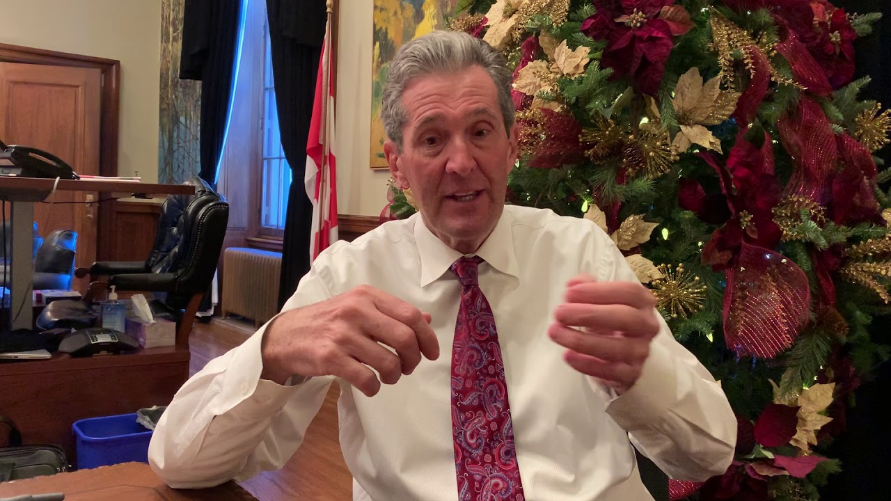 Premier Brian Pallister on 2020