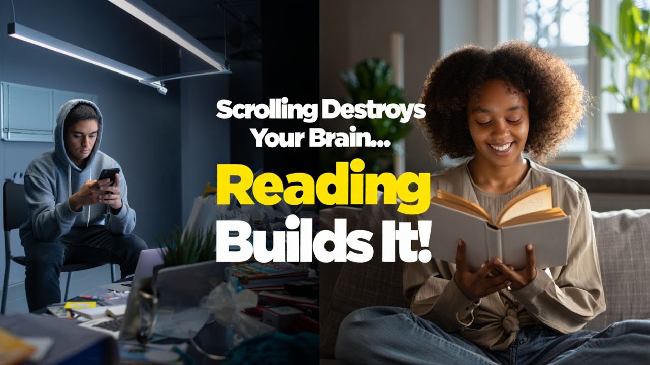 The Secret Power of Reading vs Endless Scrolling