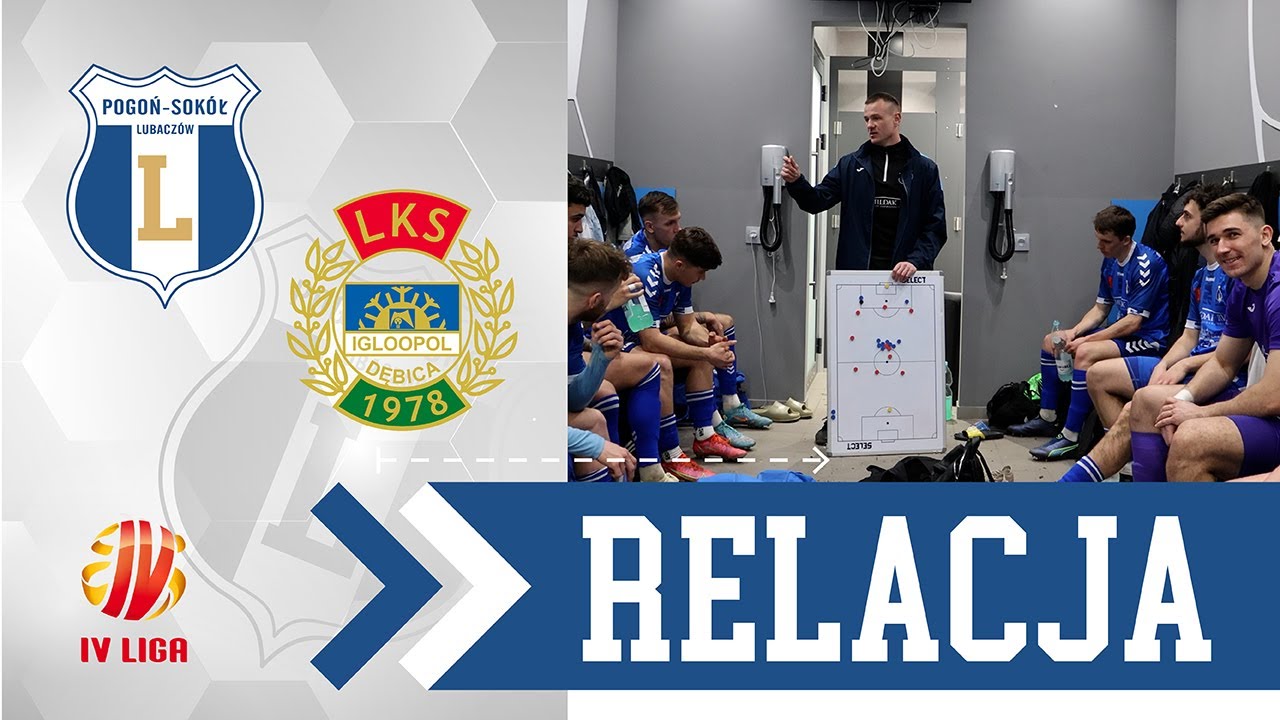 Pogoń-Sokół Lubaczów - Igloopol Dębica | RELACJA | 18. KOLEJKA - IV LIGA PODKARPACKA 2023/2024