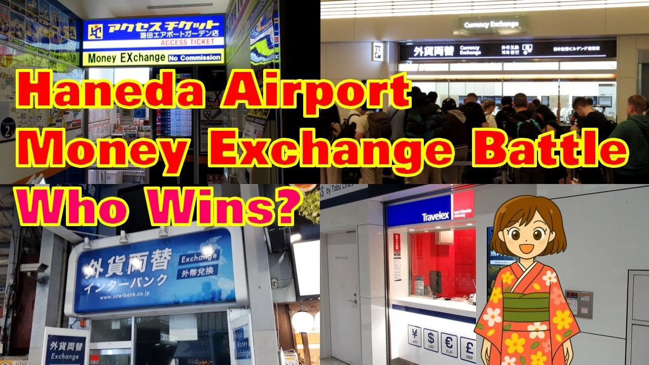 Money Exchange @Haneda Airport, Exchange Rate Compared 2026, ATM
