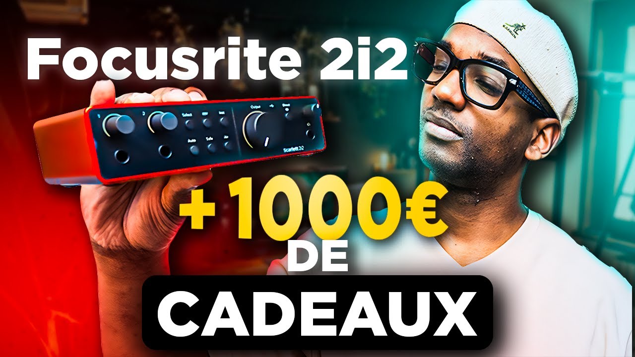 Découvrez la Carte Son Idéale pour Débutants en 2024 + Concours Focusrite 2i2 !