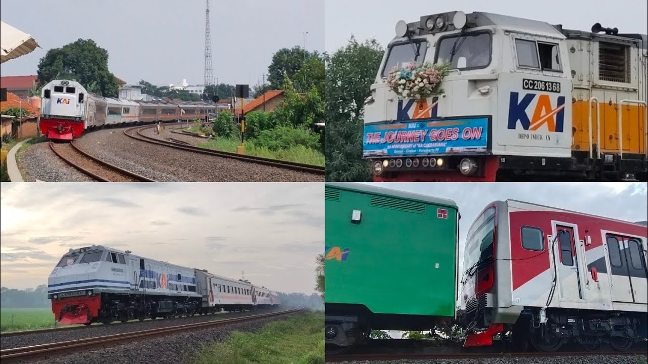1 Tahun Kereta Api Madiun Jaya, Gunung Jati, dan Cakrabuana