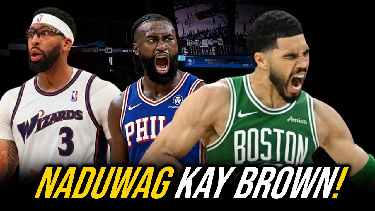 Walang MAKITA na BACKUP si Anthony Davis | NADUWAG Agad si Jayson Tatum kay Brown
