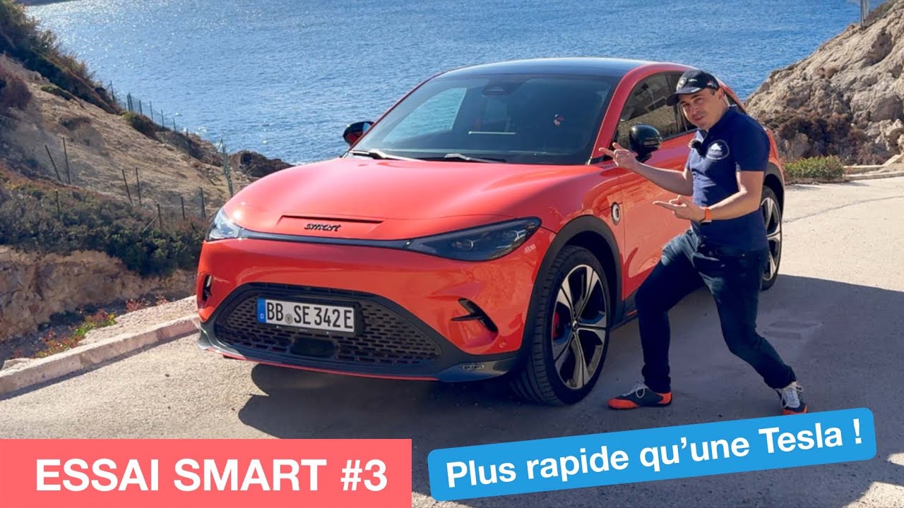 ESSAI SMART #3 BRABUS : PLUS RAPIDE QUE TESLA ET UN LOOK CANON !