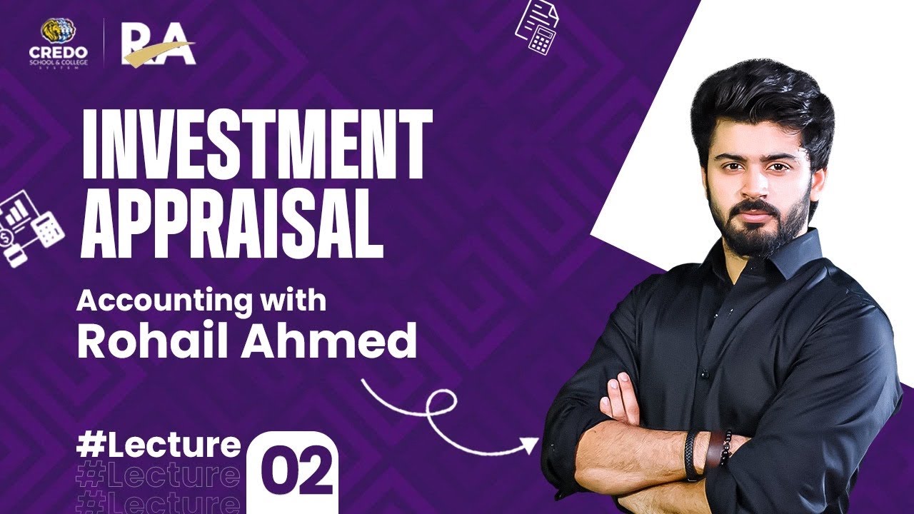 A2 level Accounting 9706 | Investment appraisal NPV Explanation and Solution | Rohail Ahmed