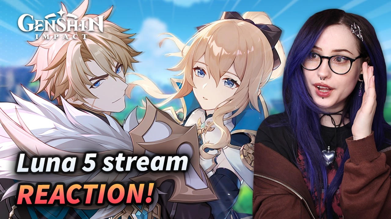 VARKA AND LOHEN ARE HERE!! LUNA 5 Livestream REACTION | Genshin Impact