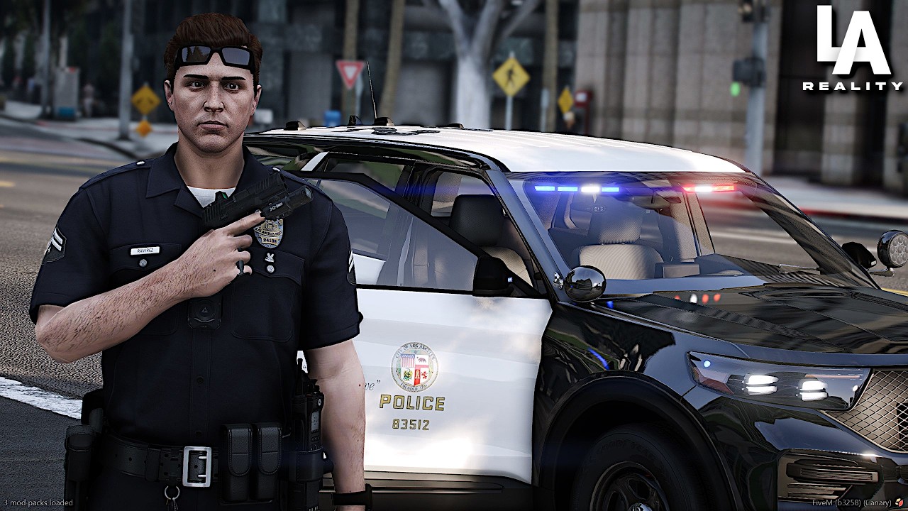 LAPD Patrol - Authentic GTA 5 RP (Also LIVE @Twitch.tv/InvictusLIVE)