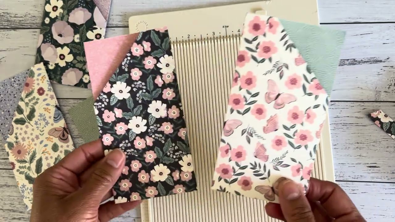 6x6 Paper or Any Size | Angle Shape Pocket Insert w/extra ideas | Easy Fold TUTORIAL