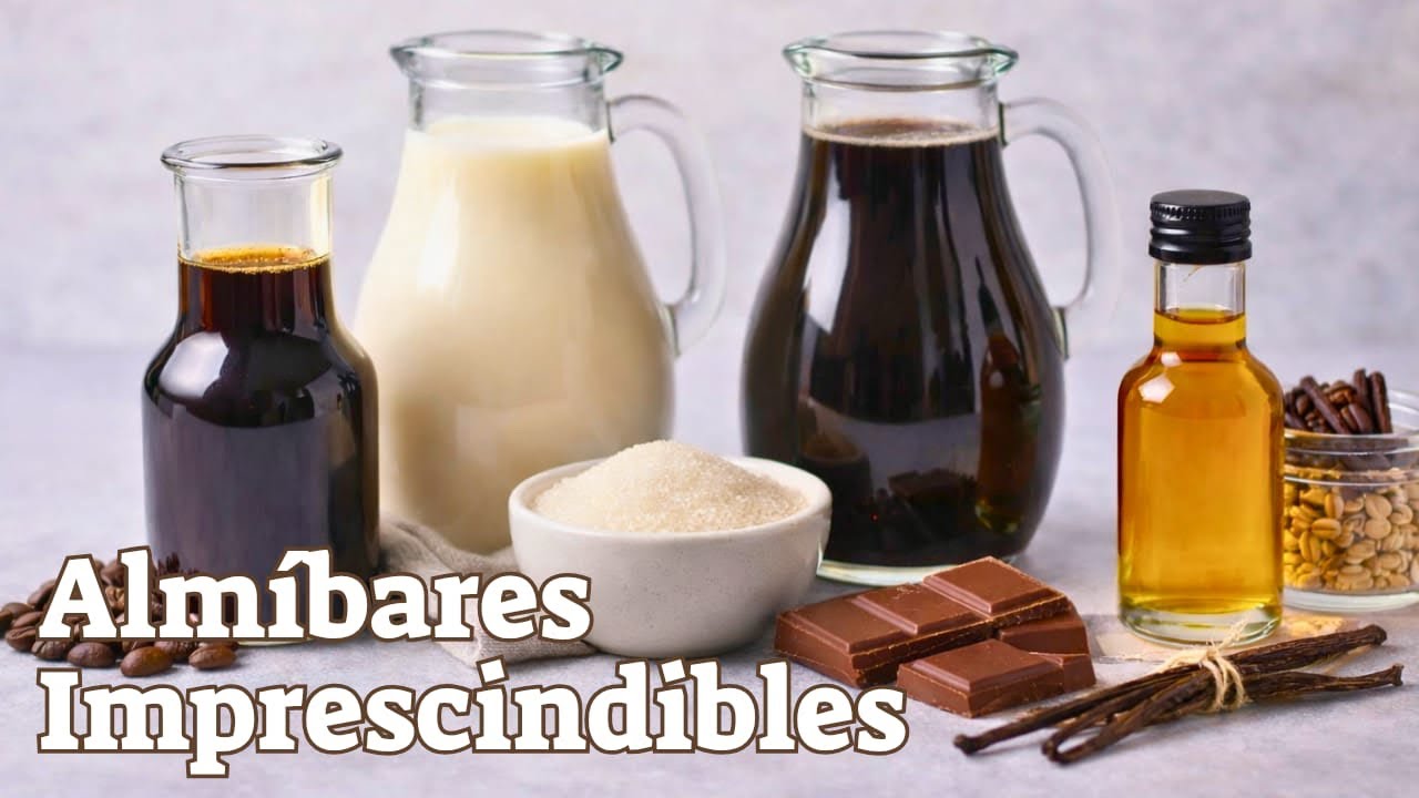 3 almíbares imprescindibles para repostería + 1 extra de regalo 🎁