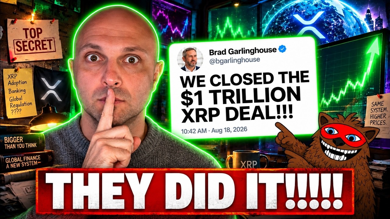 RIPPLE JUST SIGNED *THE* XRP DEAL!!!!! ($1 TRILLION!!!!)