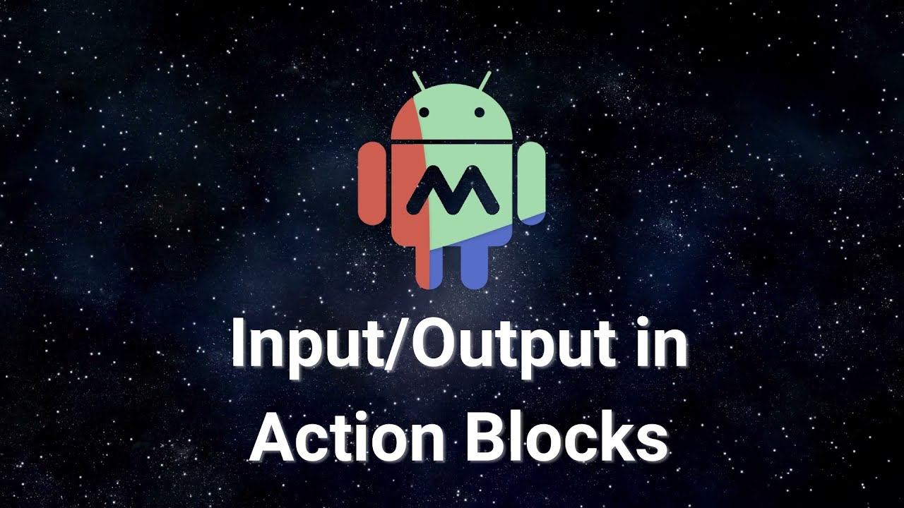 Параметры блока действий