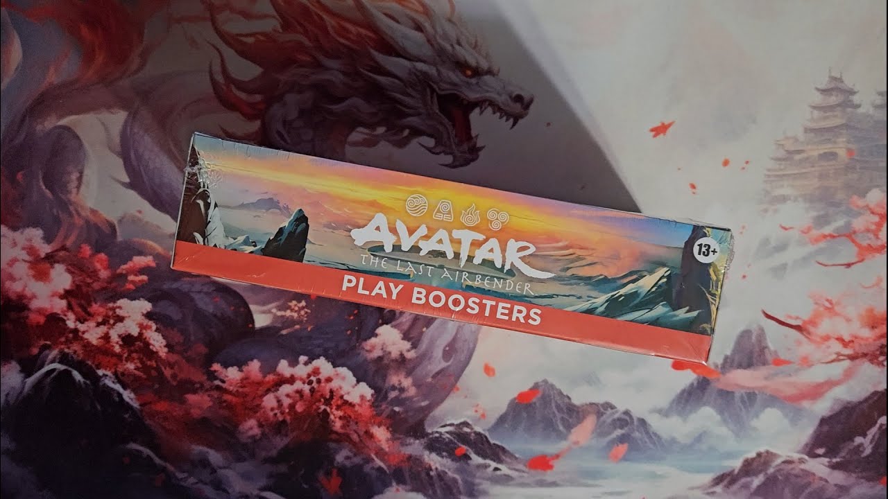 Opening my First Avatar The Last Airbender Play Booster Box